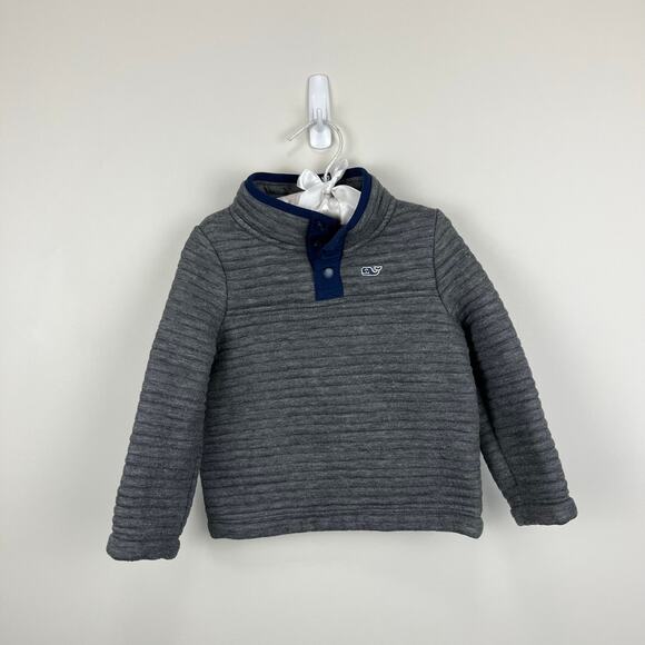 Vineyard Vines Quilted Snap Placket Shep Shirt 2T - Picture 1 of 7